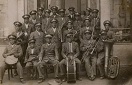 La banda de música en 1934 en Arcos de Jalón